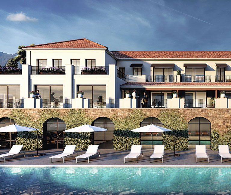 Upscale retirement community in Marbella