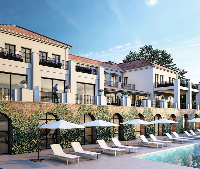 upscale retirement community in Marbella 