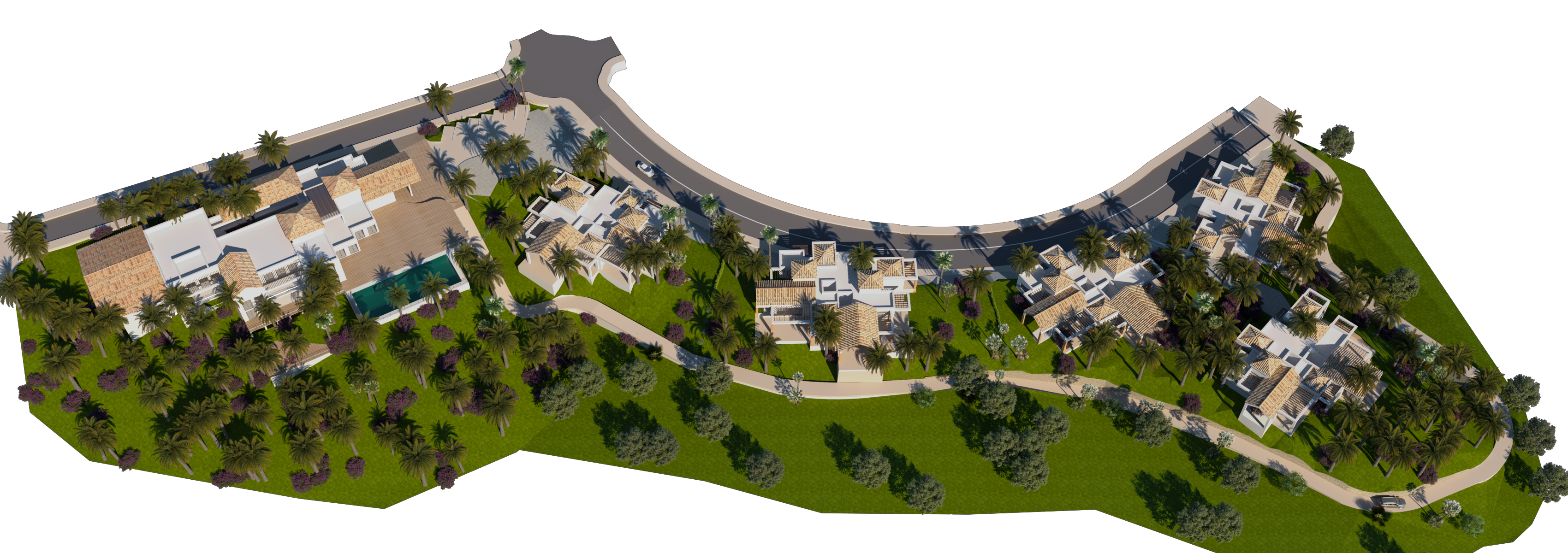 Residencia unica para mayores de 65 años de 14 viviendas independientes e instalaciones de lujo